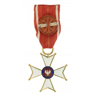 PRL, Croce di Ufficiale dell'Ordine della Polonia Restituta, 4a classe, con scatola (575)