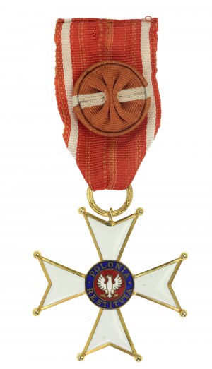 PRL, Croix d'Officier de l'Ordre de Polonia Restituta, 4ème classe, avec boîte (575)