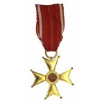 PRL, Croix d'Officier de l'Ordre de Polonia Restituta, 4ème classe, avec boîte (575)