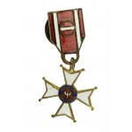 PRL, Krzyż Oficerski Orderu Odrodzenia Polski, IV klasa, z pudełkiem (575)