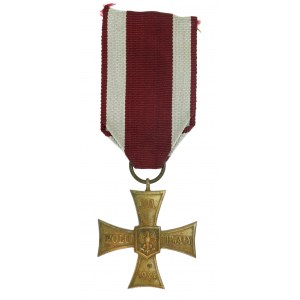 PRL, Kříž za statečnost 1944 se stuhou (576)