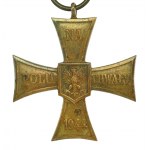 PRL, Croix de la Valeur 1944 avec ruban (576)