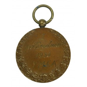 II RP, médaille de boxe du YMCA 1938 (578)