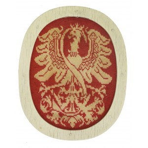 Makata patriotyczna z orłem zygmuntowskim -Z WYSTAWY (580)