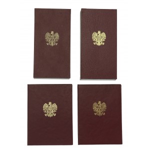 Third Republic, Silver and Bronze Cross of Merit with ID cards 2010 and 2015. (581)