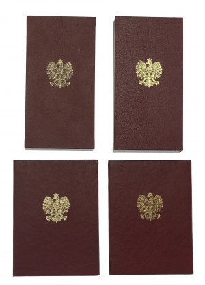 Third Republic, Silver and Bronze Cross of Merit with ID cards 2010 and 2015. (581)