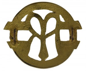 II RP, Beret badge of the Middle School of the Sisters of the N.P. N.M.P., Nowy Sącz (655)