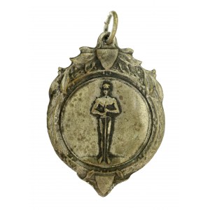 II RP, žeton šermířské sekce důstojnického klubu - šermířský turnaj, Lwów 1927 (656)