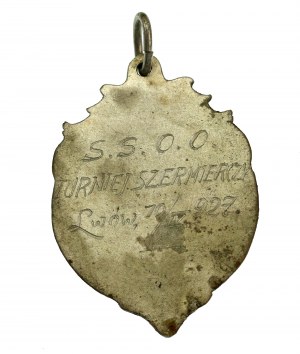 II RP, Token of the Fencing Section of the Officers' Fencing Club - Fencing Tournament, Lviv 1927 (656)