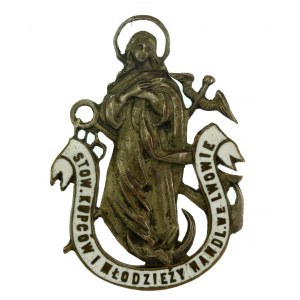 II RP, Badge of the Association of Merchants and Commercial Youth in Lviv (664)