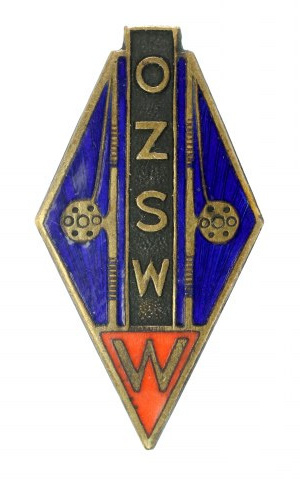 II RP, distintivo da pesca OZSW (666)
