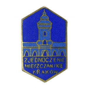 II RP, Badge of Zjednoczenie Mieszczanskie Oddział Kraków (674)