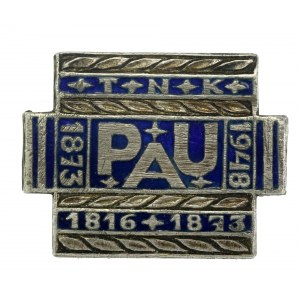 Odznak TNK PAU 1816-1948, Towarzystwo Naukowe Krakowskie - Polska Akademia Umiejętności (679)