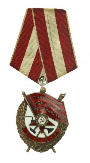ZSRR, Order Czerwonego Sztandaru [235596]. Duplikat (766)