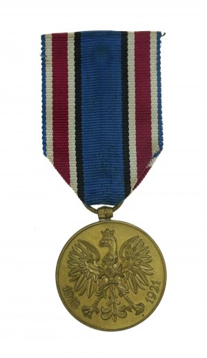 II RP, Medal Pamiątkowy za Wojnę 1918-1921. Bardzo ładny. (770)