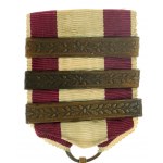 PSZnZ, Croix de la Vaillance 1920 quatre fois décernée avec miniature Croix de la Vaillance quatre fois décernée avec miniature (771)