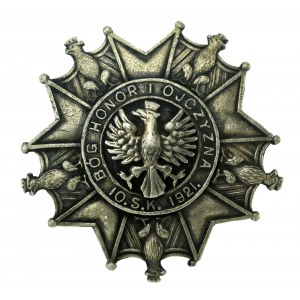 II RP, Abzeichen des 10. Regiments der berittenen Schützen (361)