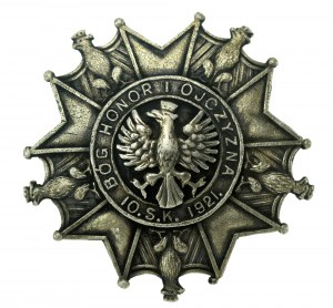 II RP, Odznak 10. pluku jazdeckých strelcov (361)