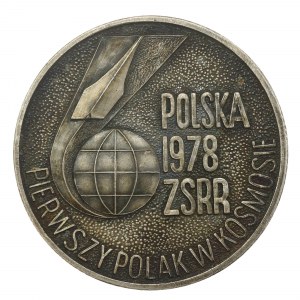 PRL, Médaille du Comité de recherche spatiale de l'Académie polonaise des sciences 1978 (196)