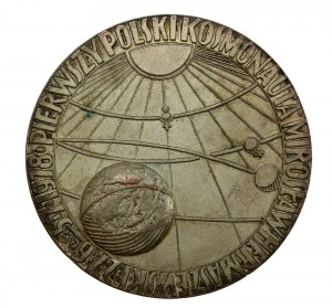 PRL, Medaille zum 25-jährigen Bestehen der Polnischen Astronautischen Gesellschaft 1955-1980 (197)