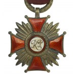 Krzyż Zasługi wraz z pudełkiem. Caritas / Grabski (379)