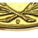 Volksrepublik Polen, Goldmedaille für Verdienste auf dem Gebiet des Ruhmes. Münze (381)