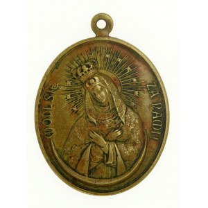 II RP, Our Lady of Ostra Brama Medal, no date [1927]. (481)