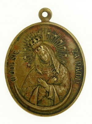 II RP, Our Lady of Ostra Brama Medal, no date [1927]. (481)