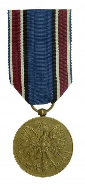 II RP, Medaille Polen zu seinem Verteidiger 1918-1921 (643)