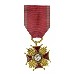 Druhá republika, Zlatý kříž za zásluhy. Gontarczyk (645)