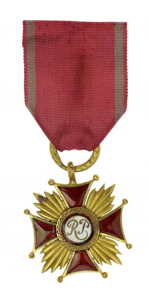 Druhá republika, Zlatý kříž za zásluhy. Gontarczyk (645)