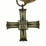 PSZnZ, Monte Cassino Kříž číslovaný [26836] s miniaturou (937)