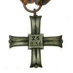 PSZnZ, Monte Cassino cross numbered [26836] with miniature (937)