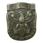 Poľská ľudová republika, Odznak dôstojníkov pechotnej školy s preukazom z roku 1948 (943)