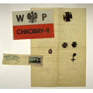 Chrobry II, a set of veteran memorabilia (946)