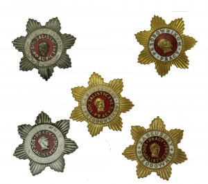 People's Republic of Poland, a set of badges for 