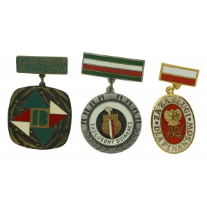 Polská lidová republika, Tři resortní odznaky (957)