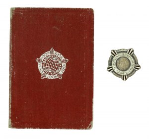 PRL, Odznaka Za Zasługi dla Geodezji i Kartografi z legitymacją 1964 (959)