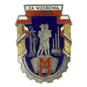 PRL, odznak, Za príkladnú službu v MO (961)