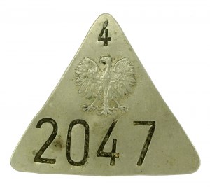 PRL, Oznaka służbowa MO wz. 1948, Komenda Wojewódzka MO Rzeszów (964)