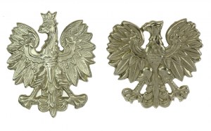 People's Republic, Third Republic, two eagles on a cap (970)