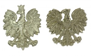 Volksrepublik, Dritte Republik, zwei Adler auf einer Mütze (970)