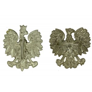 Volksrepublik, Dritte Republik, zwei Adler auf einer Mütze (970)