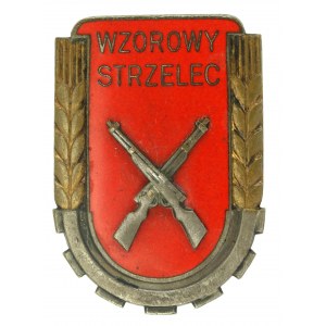 République populaire de Pologne, insigne de fusilier modèle wz. 1951. grand (973)