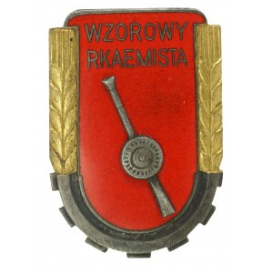 République populaire de Pologne, Modèle d'insigne Erkaemist wz. 1951. grand (981)
