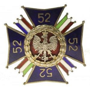 II RP, Distintivo del 52° reggimento di fucilieri di frontiera (988)