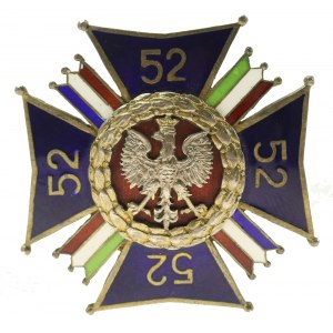 II RP, Badge of the 52nd Borderland Rifle Regiment (988)