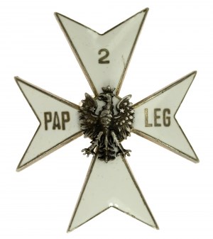 II RP, Abzeichen des 2. Feldartillerie-Regiments der Legionen (993)