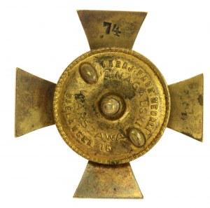 II RP, insigne du 74e régiment d'infanterie de Haute-Silésie (994)