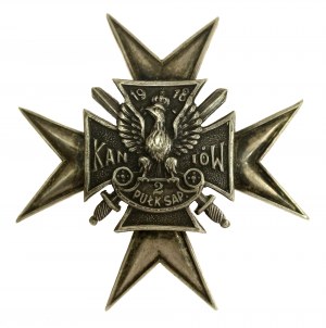 II RP, Distintivo del 2° reggimento/battaglione dei genieri di Kaniowske (996)